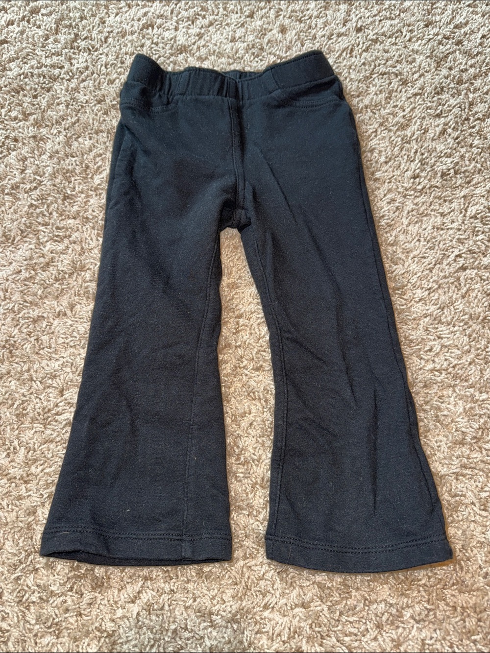 Cat & Jack Black Girls Flare Sweatpants
